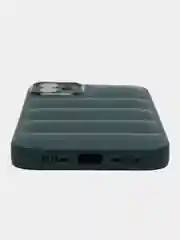 Тёмно-зелёный чехол на iPhone (айфон) 11 силиконовый