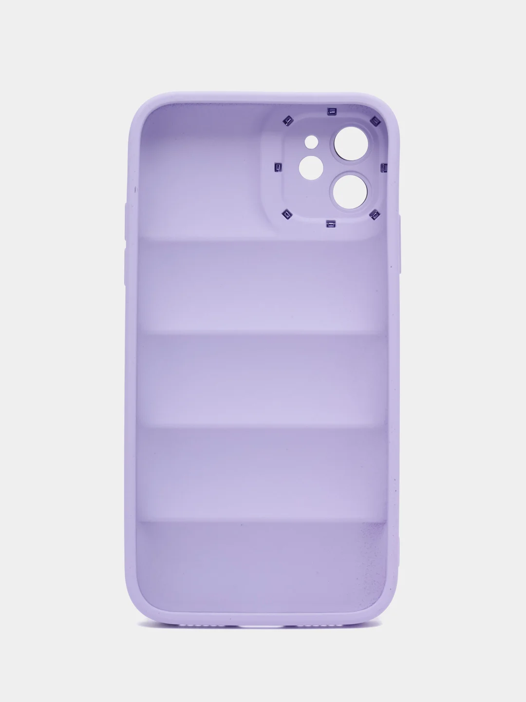 Фиолетовый чехол на iPhone (айфон) 11 силиконовый