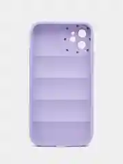 Фиолетовый чехол на iPhone (айфон) 11 силиконовый