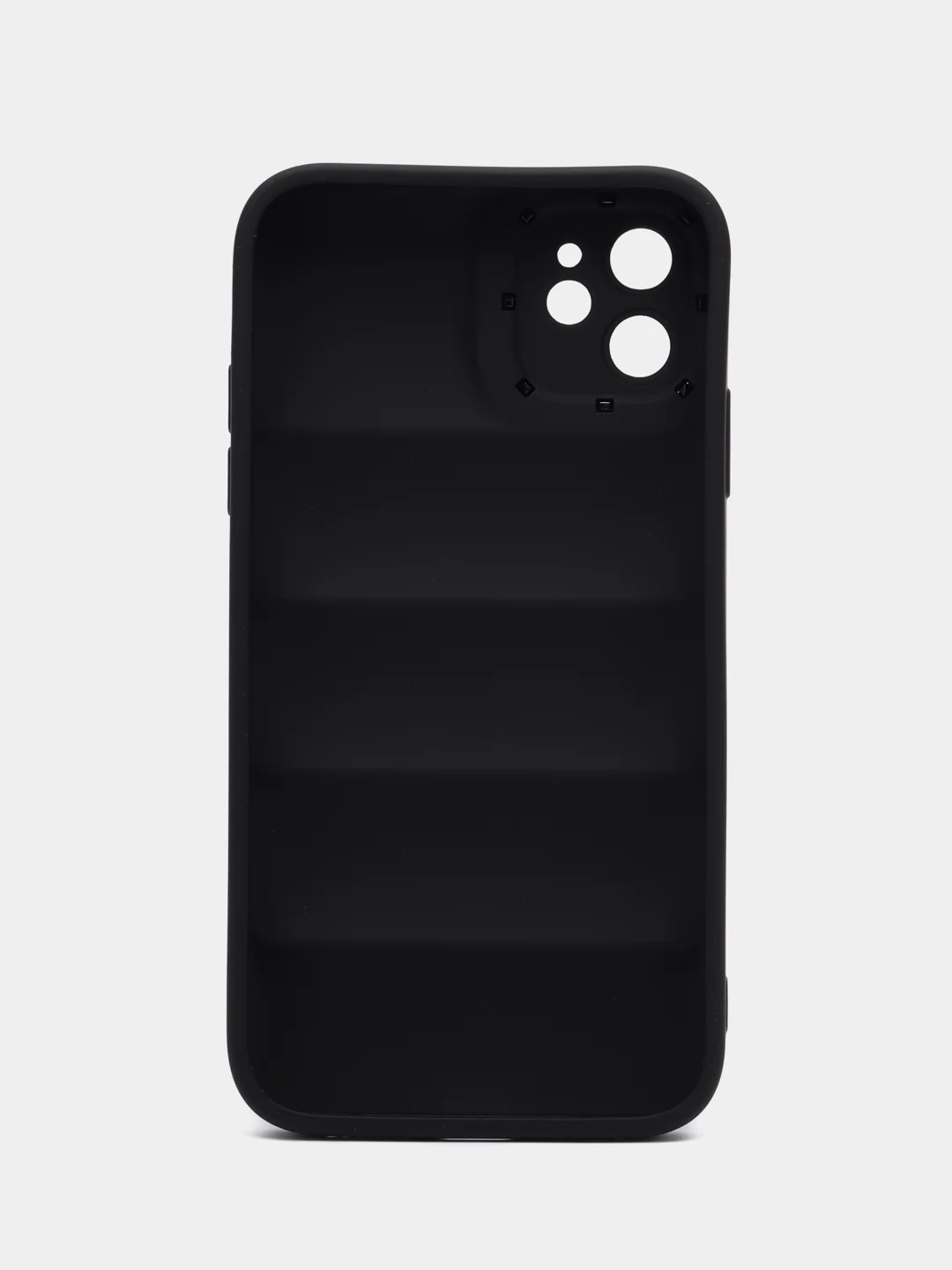 Черный чехол на iPhone (айфон) 11 силиконовый