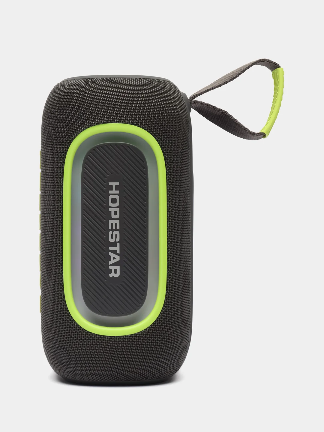 Серый портативная Bluetooth колонка HOPESTAR P65Pro - 50W с RGB подсветкой, TWS,  Premium