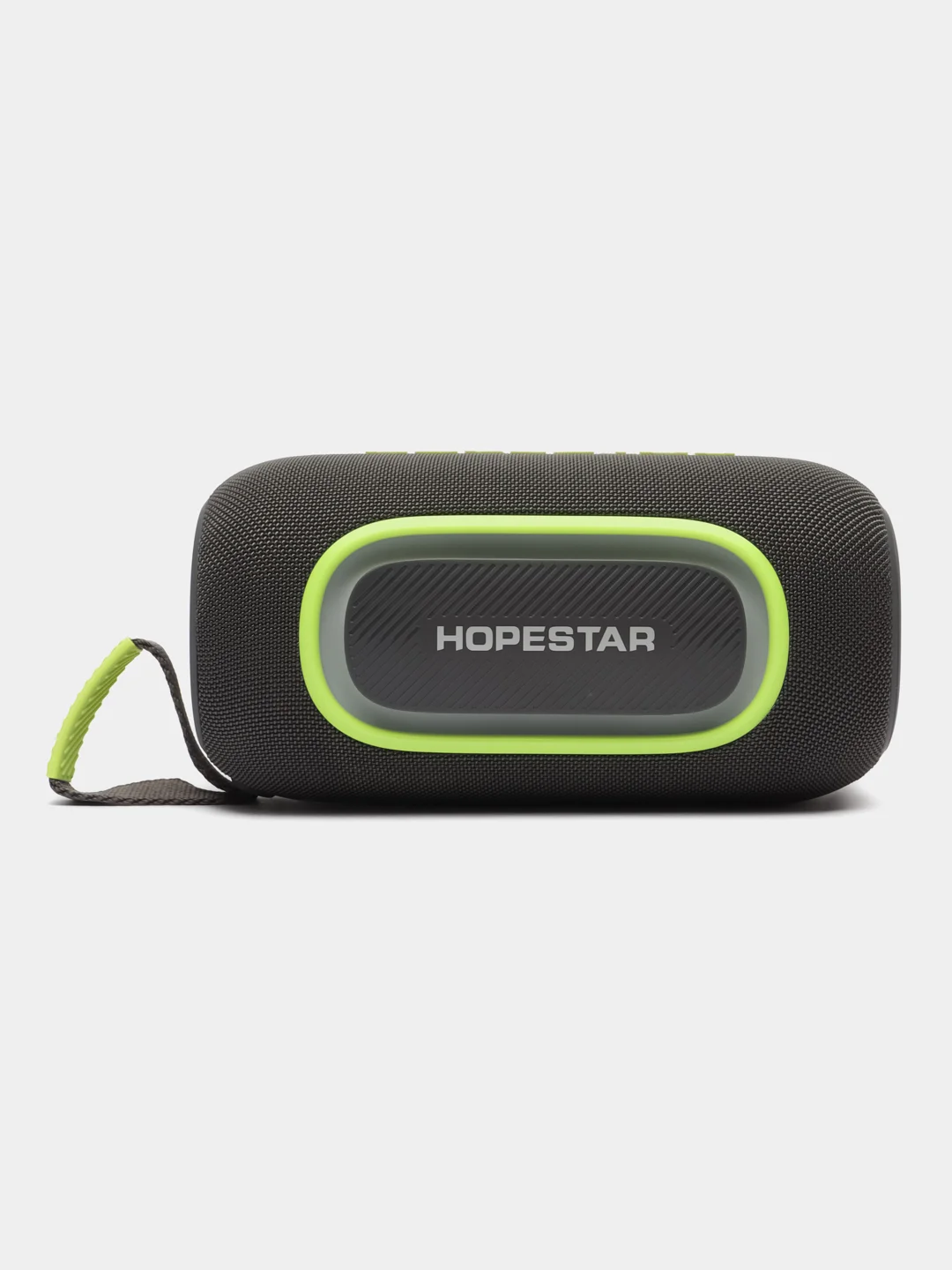 Серый портативная Bluetooth колонка HOPESTAR P65Pro - 50W с RGB подсветкой, TWS,  Premium