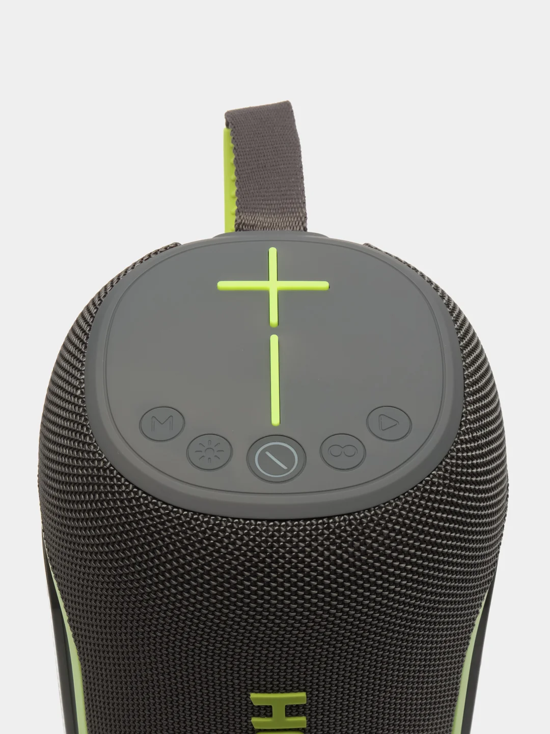 Серый портативная Bluetooth колонка HOPESTAR P65Pro - 50W с RGB подсветкой, TWS,  Premium