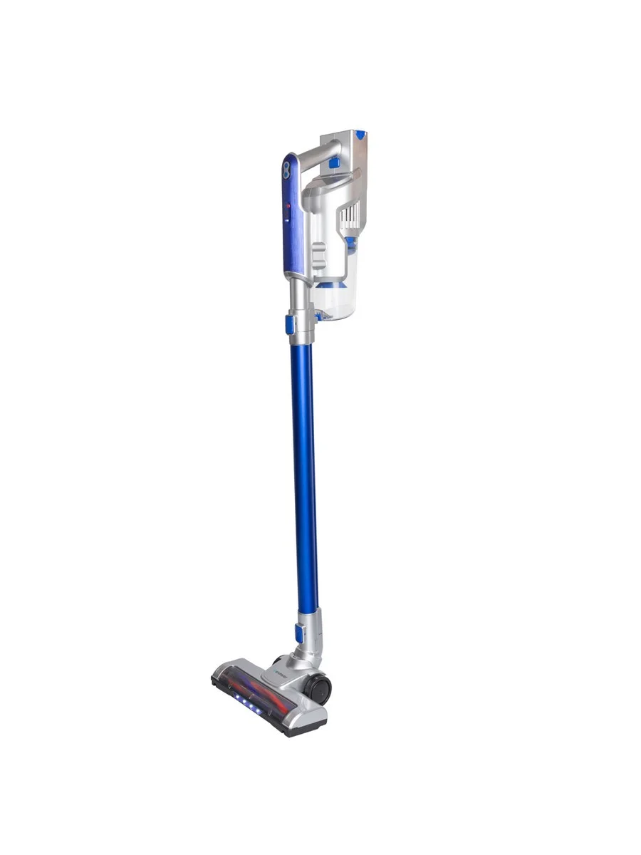 Синий вертикальный пылесос циклонного типа аккумуляторный ENDEVER SKYCLEAN VC-302