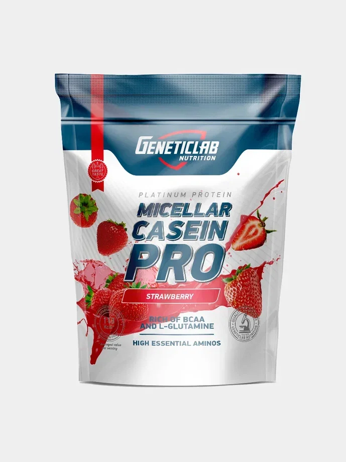 Казеиновый протеин CASEIN PRO, GeneticLab Nutrition, 1000гр
