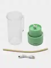 Лесной зеленый блендер для смузи беспроводной портативный, бутылка