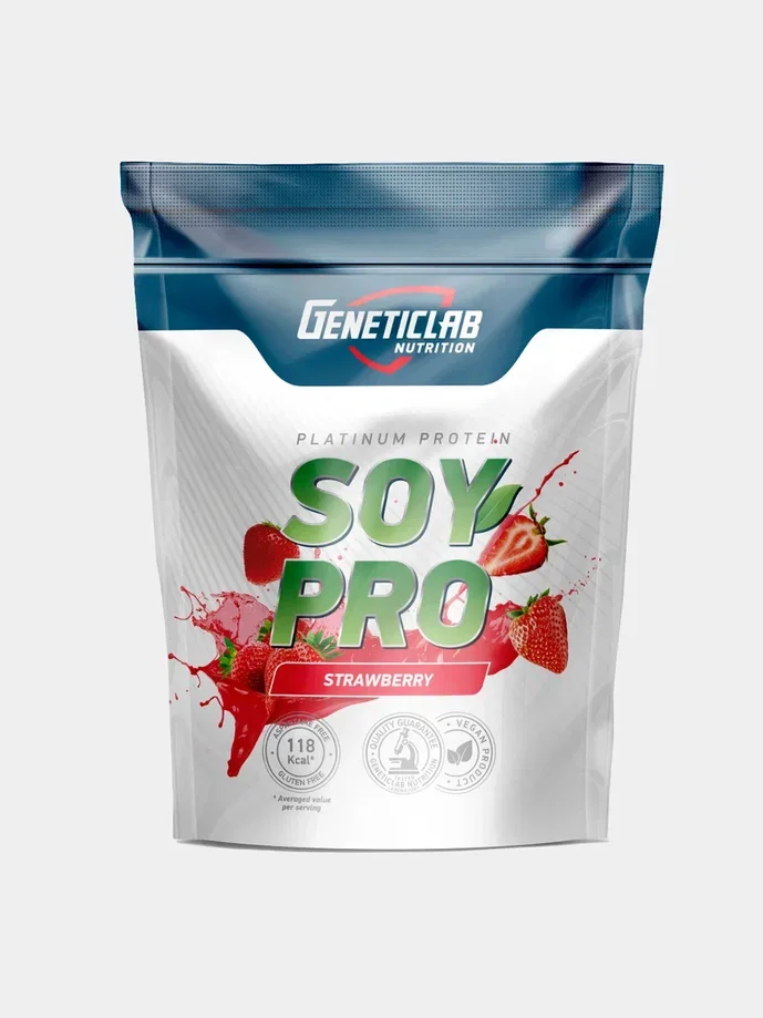 Соевый протеин SOY PRO GeneticLab Nutrition, 900 г