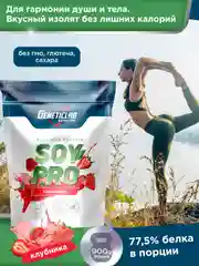 Соевый протеин SOY PRO GeneticLab Nutrition, 900 г