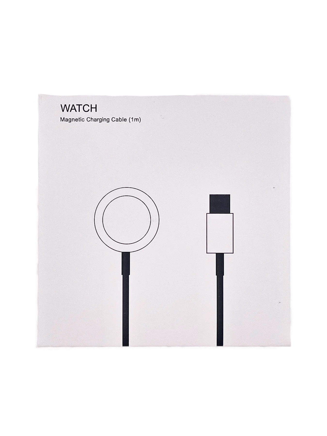 Зарядное устройство беспроводное, магнитное, для Apple Watch, USB Type-C, для часов