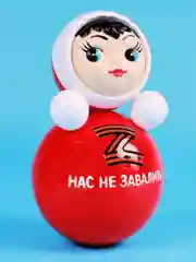 Неваляшка музыкальная для малышей игрушка качалка кукла Маша 15 см