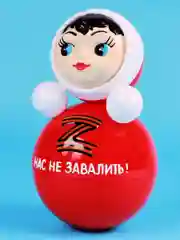 Неваляшка музыкальная для малышей игрушка качалка кукла Маша 11 см