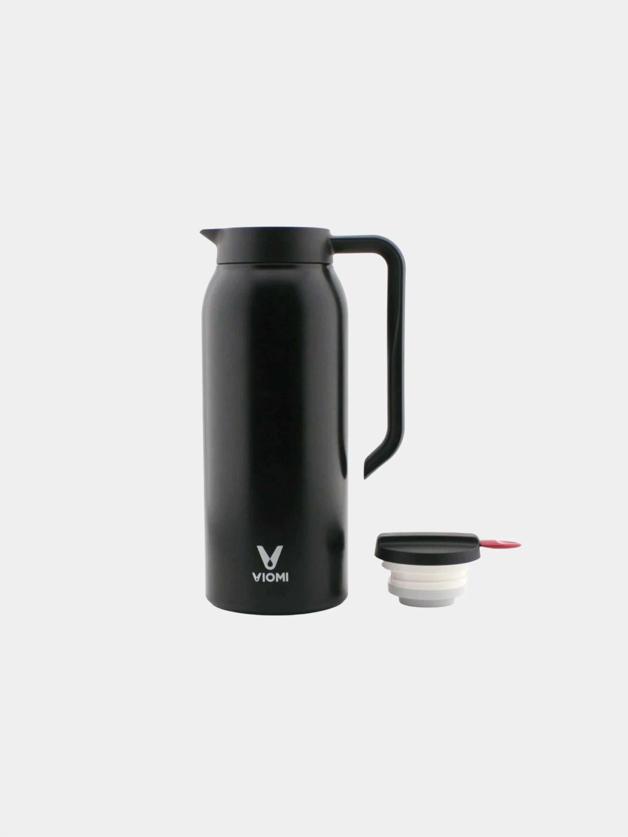 Черный термос, термокувшин Xiaomi Viomi Steel Vacuum Pot 1.5 л