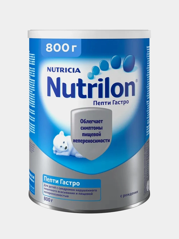 Молочная смесь Nutrilon Пепти Гастро, с рождения, 800г