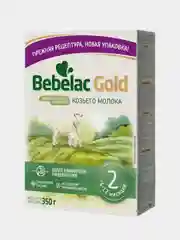 Молочная смесь Bebelac Gold 2 на основе козьего молока, с 6 месяцев, 350 г