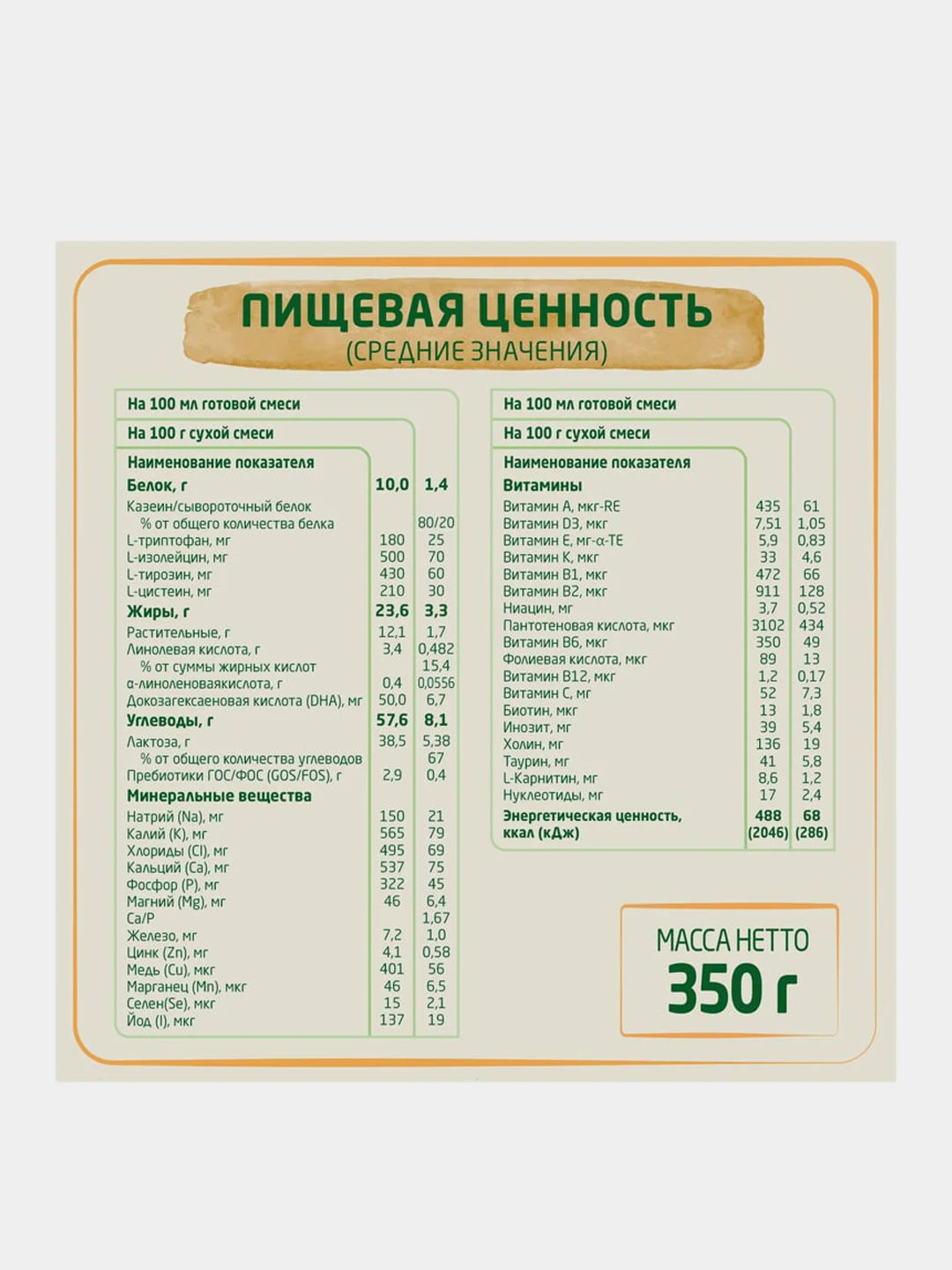 Молочная смесь Bebelac Gold 2 на основе козьего молока, с 6 месяцев, 350 г