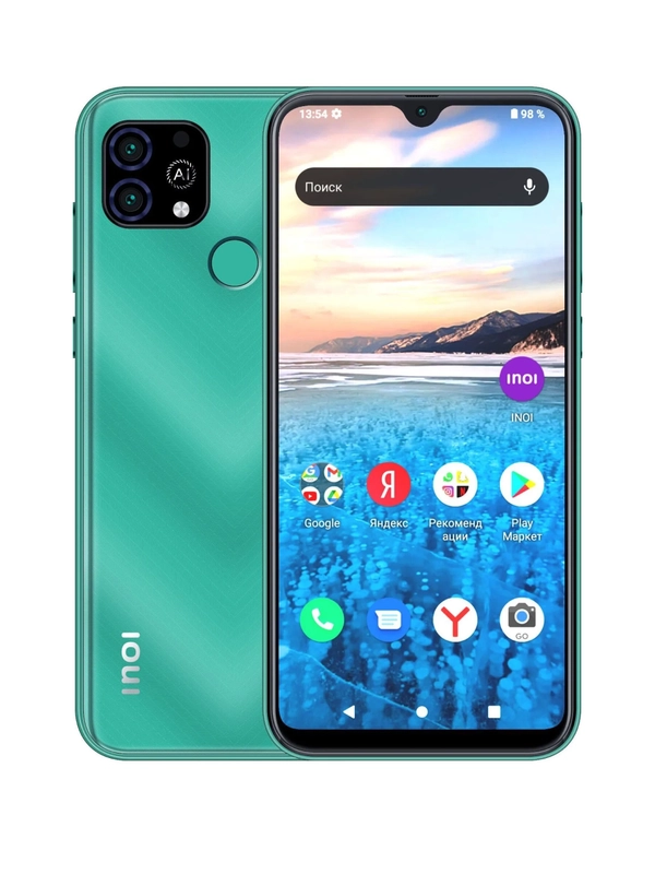 Смартфон INOI A62 64Gb Emerald Green