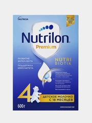 Молочко детское Nutrilon Premium 4, с 18 месяцев, 600г