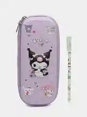 Сиреневый пенал Куроми kuromi для девочки школьный