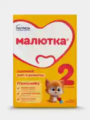 Молочная смесь Малютка 2, с 6 месяцев, 600г