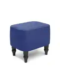 Синий пуф MONOFIX, БУНО, экокожа