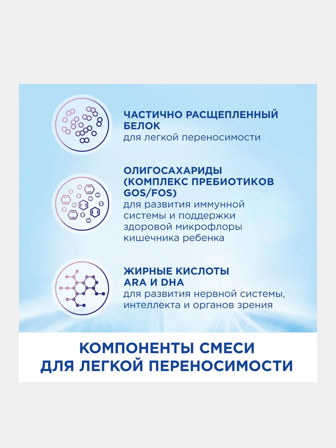 Молочная смесь Nutrilon ГА 1, с рождения, 800г