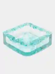 Бирюзовый пепельница из эпоксидной смолы