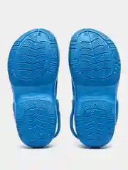Синий сабо женские