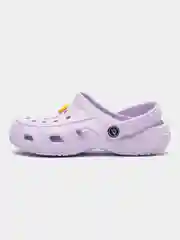Сиреневый сабо женские