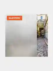 Пленка на окно самоклеящаяся статическая БЕЗ КЛЕЯ солнцезащитная 67,5х150см матов DASWERK