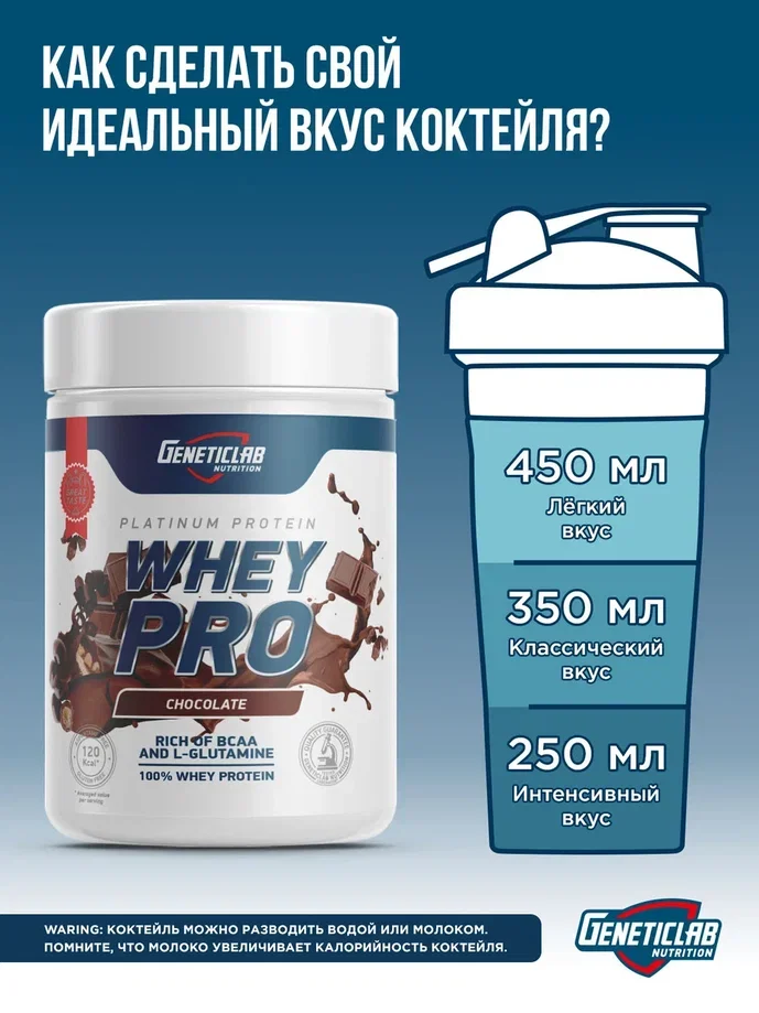 Сывороточный протеин Geneticlab Nutrition Whey Pro