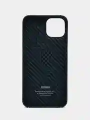 Серебряный чехол K-DOO (KZDOO) KEVLAR для iPhone 13 14 15 16 Pro Max