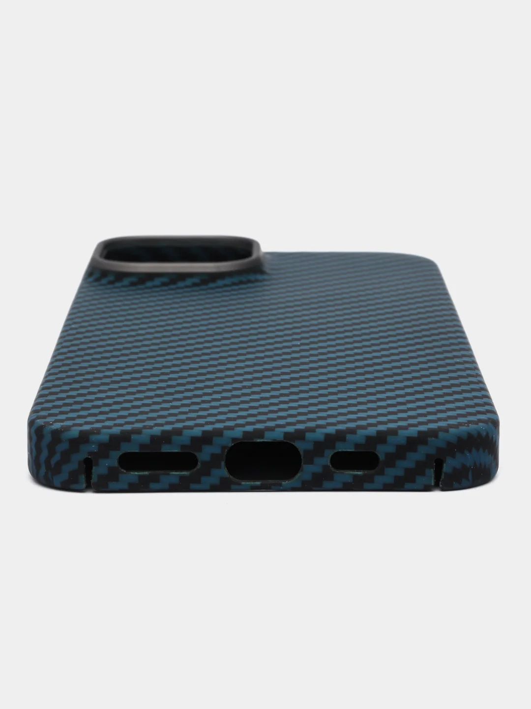 Серебряный чехол K-DOO (KZDOO) KEVLAR для iPhone 13 14 15 16 Pro Max