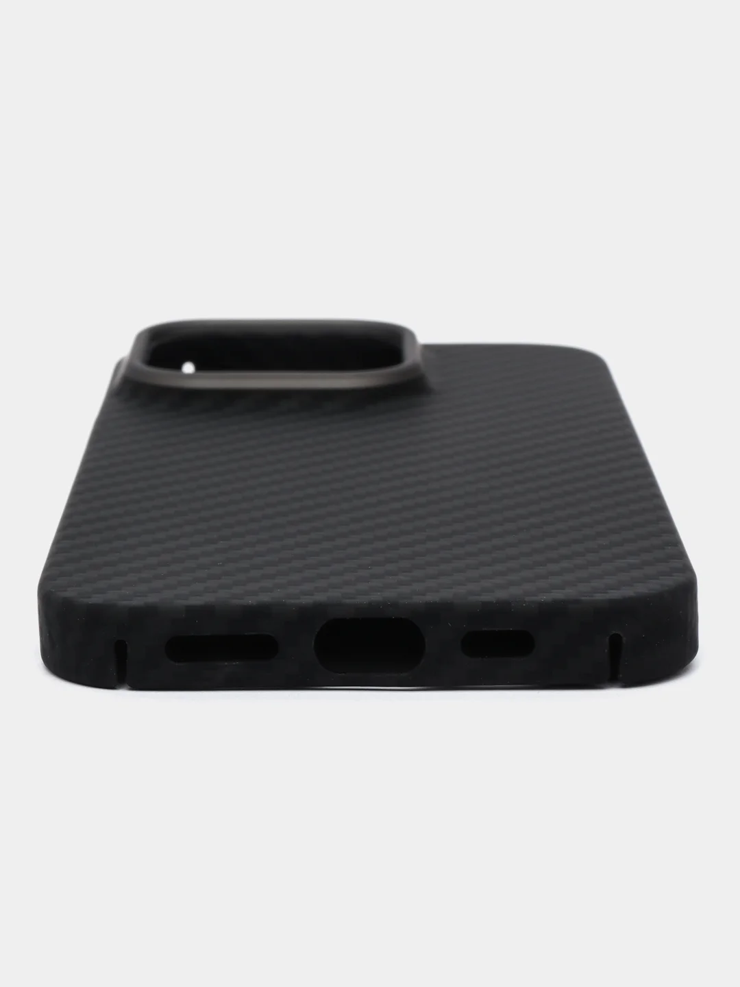 Черный чехол K-DOO (KZDOO) KEVLAR для iPhone 13 14 15 16 Pro Max