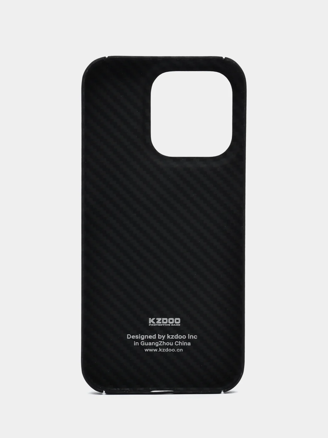 Черный чехол K-DOO (KZDOO) KEVLAR для iPhone 13 14 15 16 Pro Max