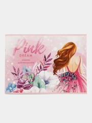 Альбом для рисования А4, 40 листов на скрепке Pink dream, обложка мелованная бумага