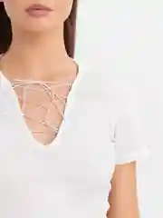 Молочный топ футболка укороченная