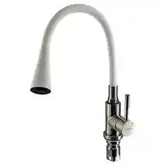 Смеситель для кухни с гибким силиконовым изливом Ledeme L74199