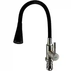 Смеситель для кухни с гибким силиконовым изливом Ledeme L74199