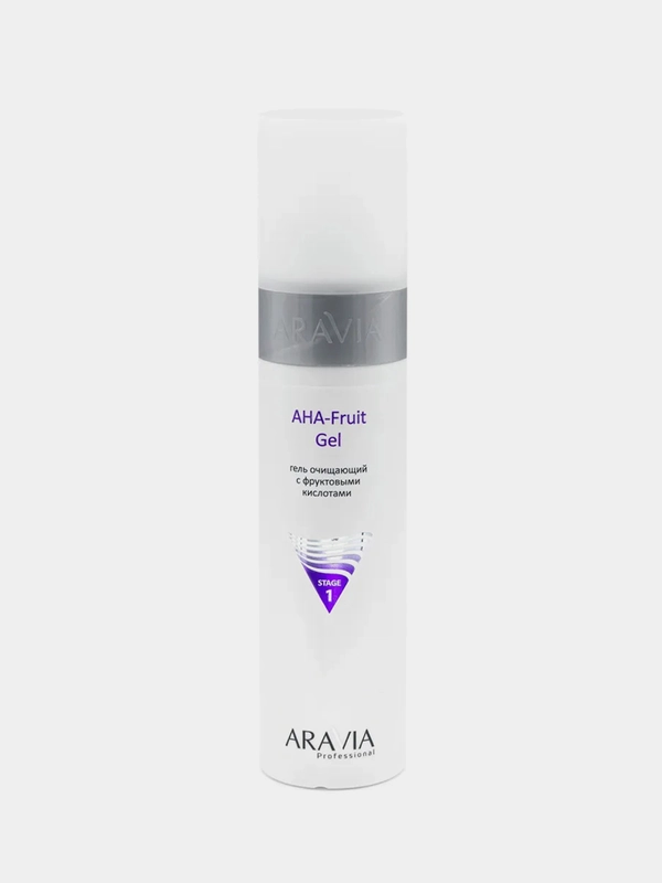 Гель очищающий ARAVIA AHA - Fruit Gel с фруктовыми кислотами, 250 мл