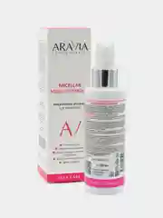 Очищающее мицеллярное молочко для демакияжа ARAVIA, 150 мл