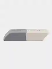 Ластик, упаковка до 9 шт, Brauberg Assistant, 41 х 14 х 8 мм, серо-белые, скошенные края