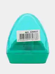 Точилка, упаковка до 5 шт, Brauberg Bell, с контейнером, пластиковая, цвет корпуса ассорти