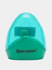 Точилка, упаковка до 5 шт, Brauberg Bell, с контейнером, пластиковая, цвет корпуса ассорти