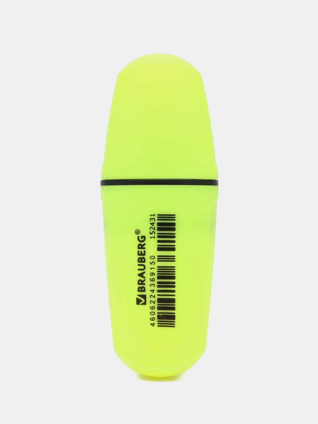 Желтый текстовыделитель мини BRAUBERG "NEON Mini", разные цвета в пластиковой банке, линия 1-5 мм