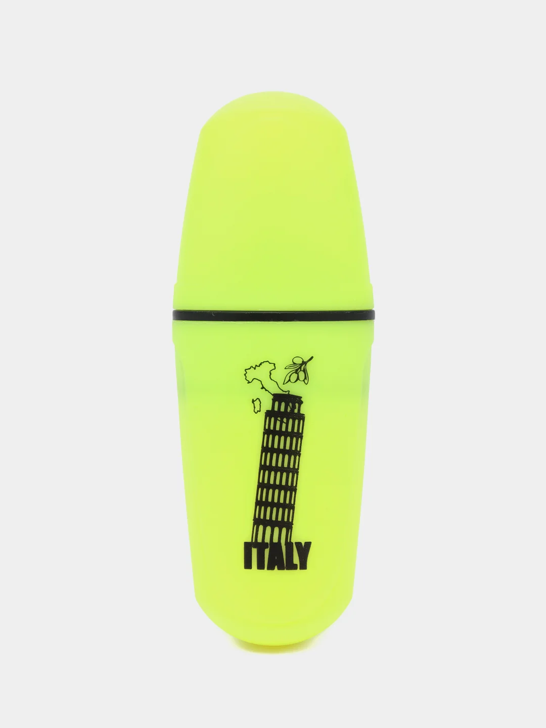 Желтый текстовыделитель мини BRAUBERG "NEON Mini", разные цвета в пластиковой банке, линия 1-5 мм