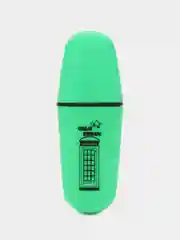 Зеленый текстовыделитель мини BRAUBERG "NEON Mini", разные цвета в пластиковой банке, линия 1-5 мм