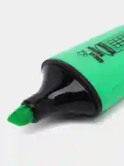 Зеленый текстовыделитель мини BRAUBERG "NEON Mini", разные цвета в пластиковой банке, линия 1-5 мм