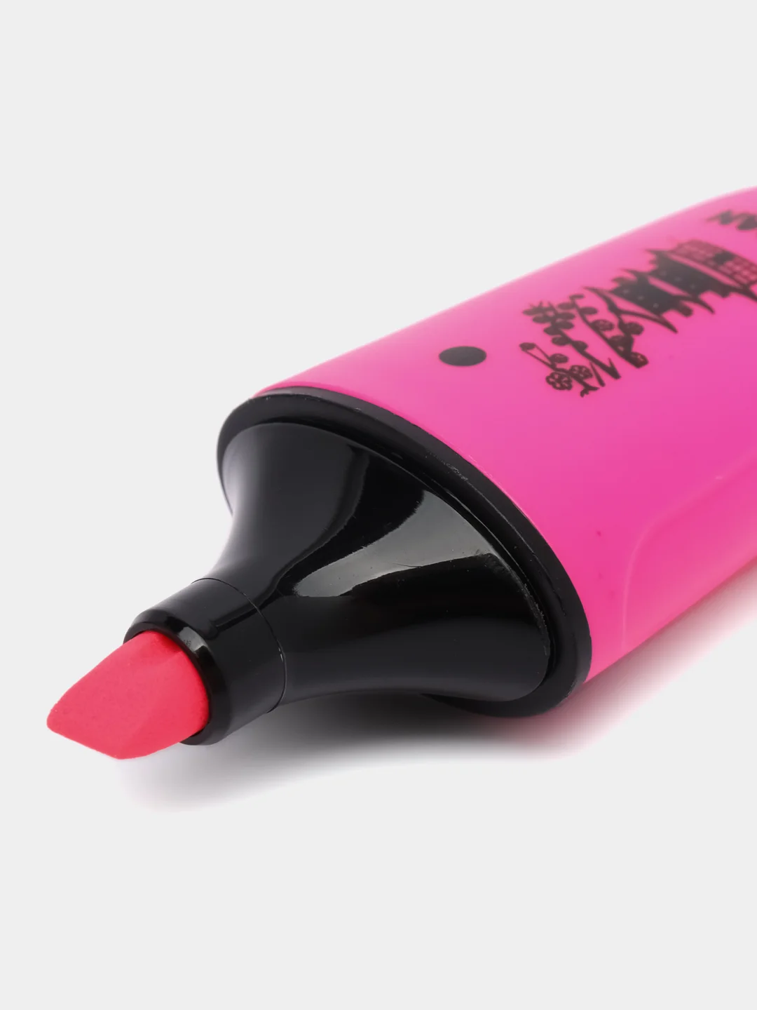 Розовый текстовыделитель мини BRAUBERG "NEON Mini", разные цвета в пластиковой банке, линия 1-5 мм