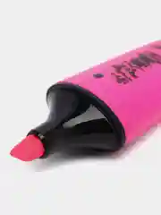 Розовый текстовыделитель мини BRAUBERG "NEON Mini", разные цвета в пластиковой банке, линия 1-5 мм