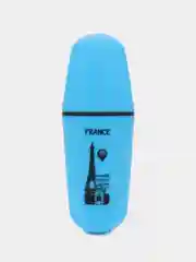 Синий текстовыделитель мини BRAUBERG "NEON Mini", разные цвета в пластиковой банке, линия 1-5 мм